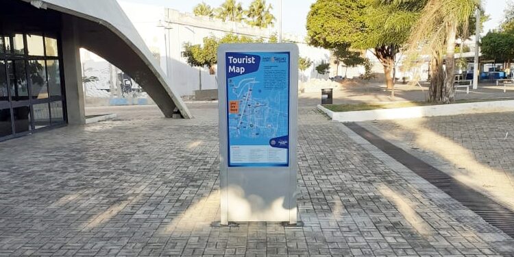 Setur instala totens com indicativos turísticos em pontos estratégicos de Juazeiro